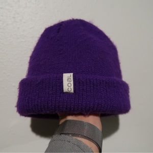 Purple “Coal” beanie!!